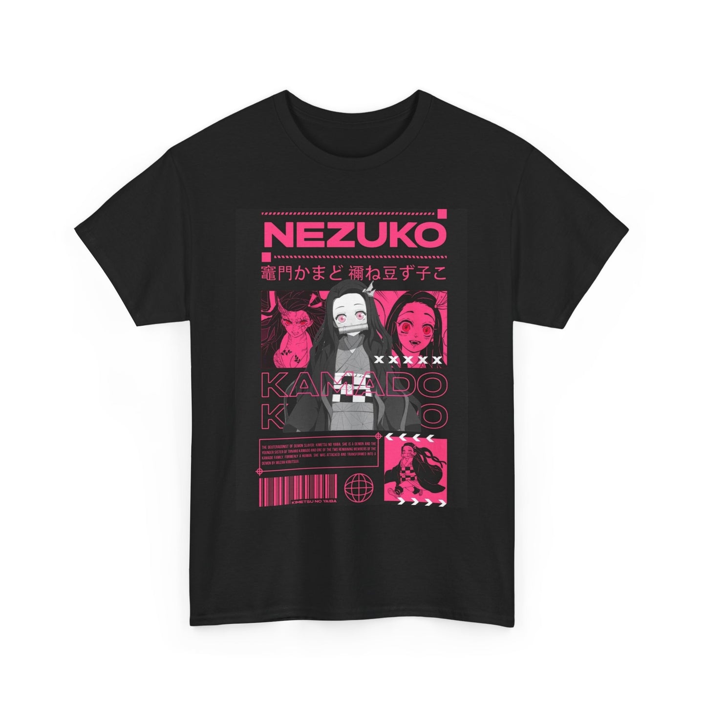 Nezuko from Damon Slayer / Kimetsu no Yaiba - Unisex Heavy Cotton Tee