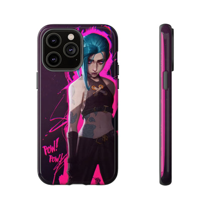 Pow Pow! - Jinx Safety Design Phone Case from Arcane