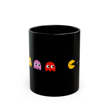 Retro Games Collection PakMan - Black Mug (11oz, 15oz)