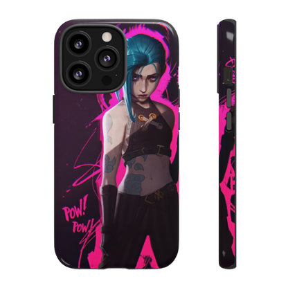 Pow Pow! - Jinx Safety Design Phone Case from Arcane