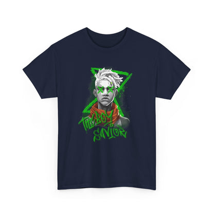 The boy savior Ekko from Arcane - Unisex Heavy Cotton Tee