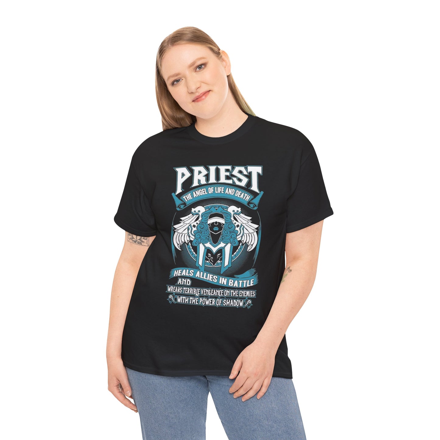 Priest Class from World of Warcraft - Unisex Heavy Cotton Tee