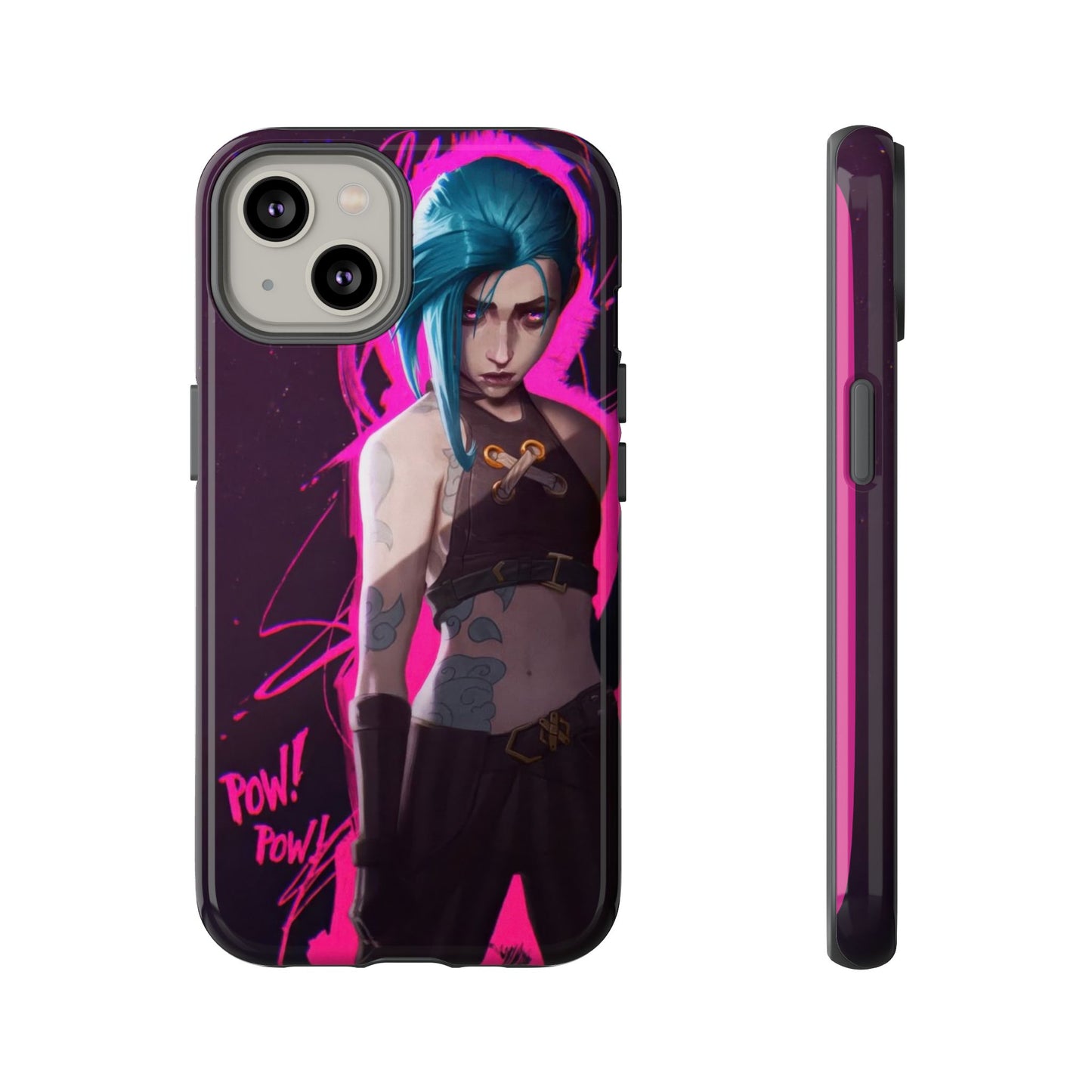 Pow Pow! - Jinx Safety Design Phone Case from Arcane