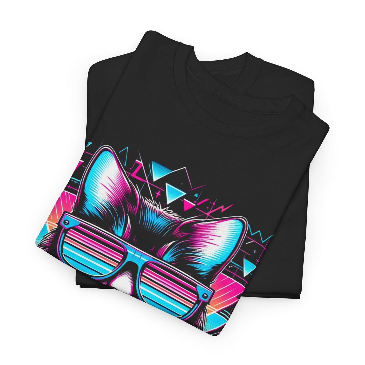 Neo Cat shirt collection - Unisex Heavy Cotton Tee