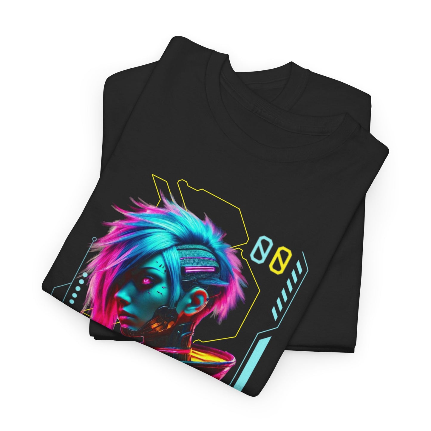 Cyberpunk Rebel Fashion - Unisex Heavy Cotton Tee