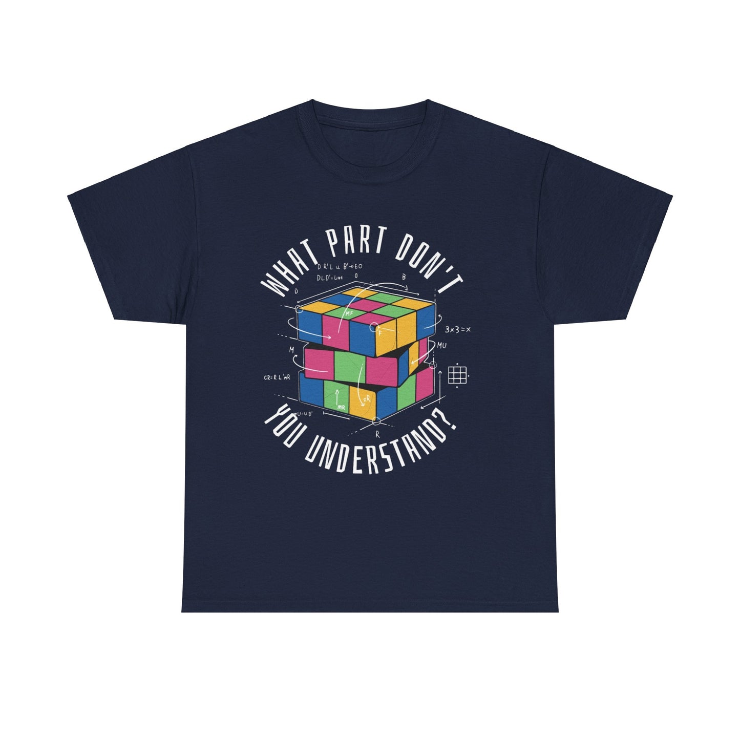 Retro Games Collection Rubik - Unisex Heavy Cotton Tee