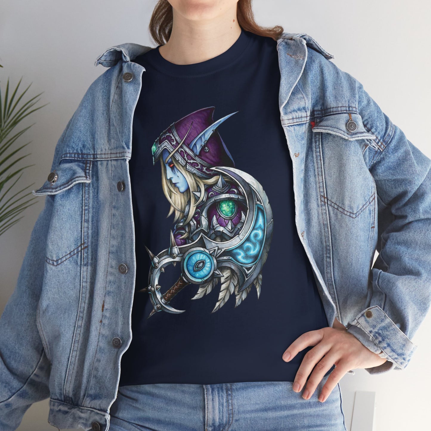 Sylvanas Windrunner from World of Warcraft - Unisex Heavy Cotton Tee