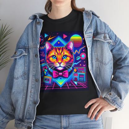 Neo Cat shirt collection - Unisex Heavy Cotton Tee