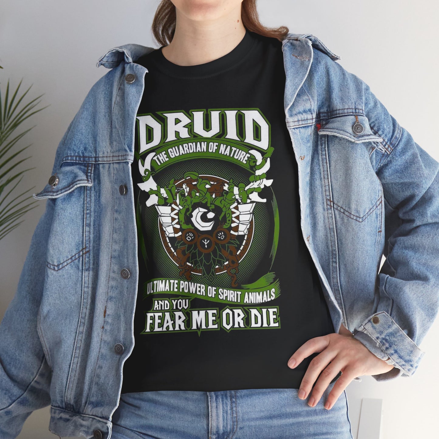 Druid World of Warcraft - Unisex Heavy Cotton Tee