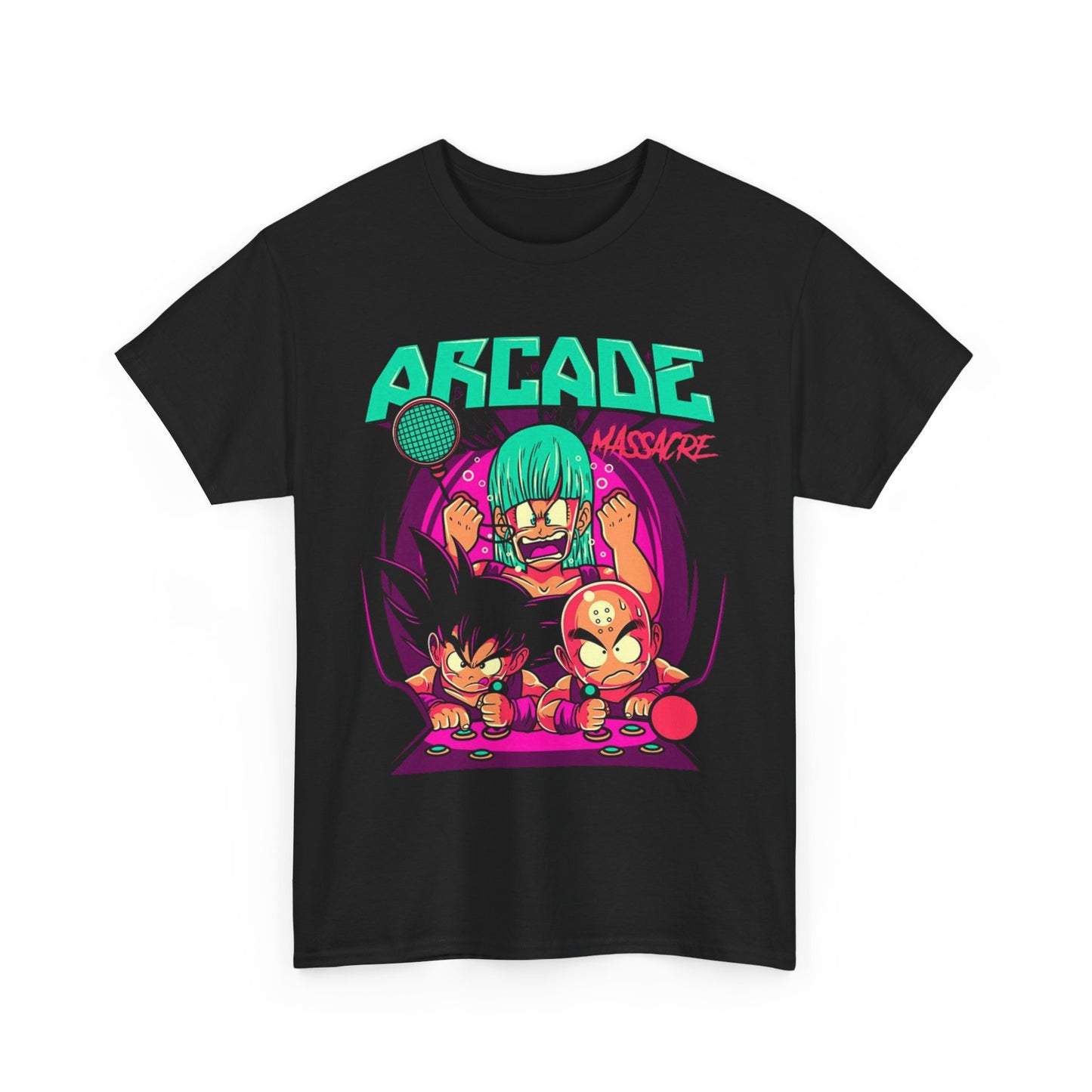 Dragonball Arcade - Unisex Heavy Cotton Tee