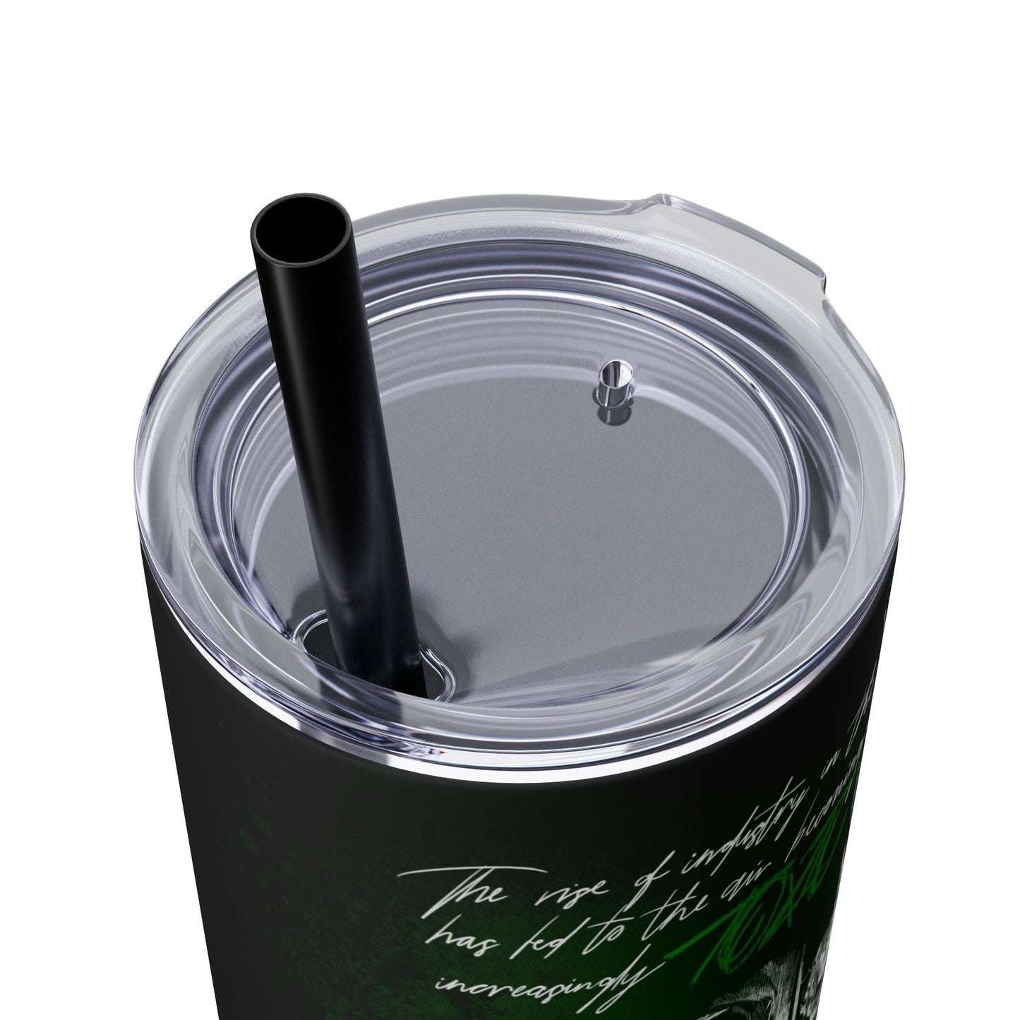 Kiramman case: The Grey - Skinny Tumbler with Straw, 20oz