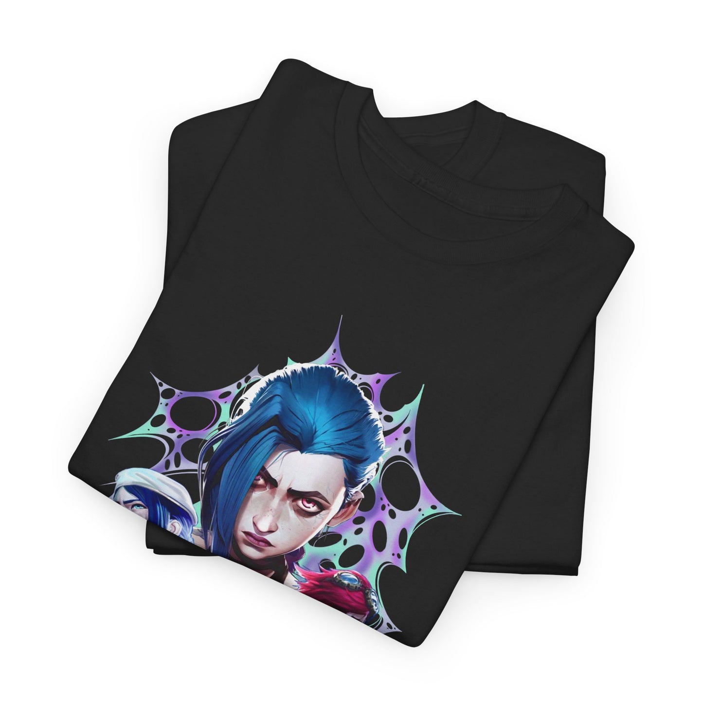 Arcane Enforcers vs. Jinx - Unisex Heavy Cotton Tee