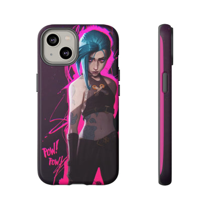 Pow Pow! - Jinx Safety Design Phone Case from Arcane