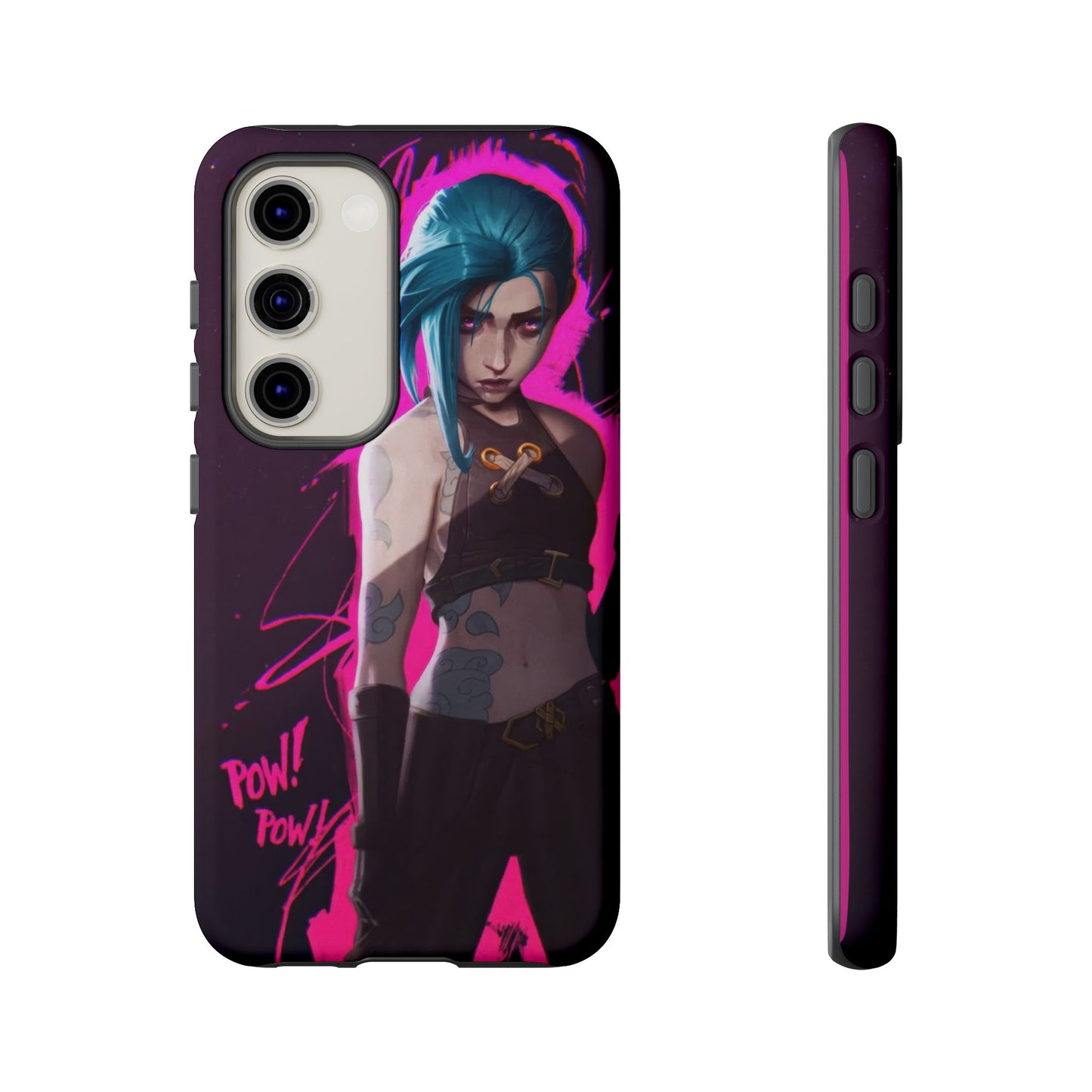 Pow Pow! - Jinx Safety Design Phone Case from Arcane