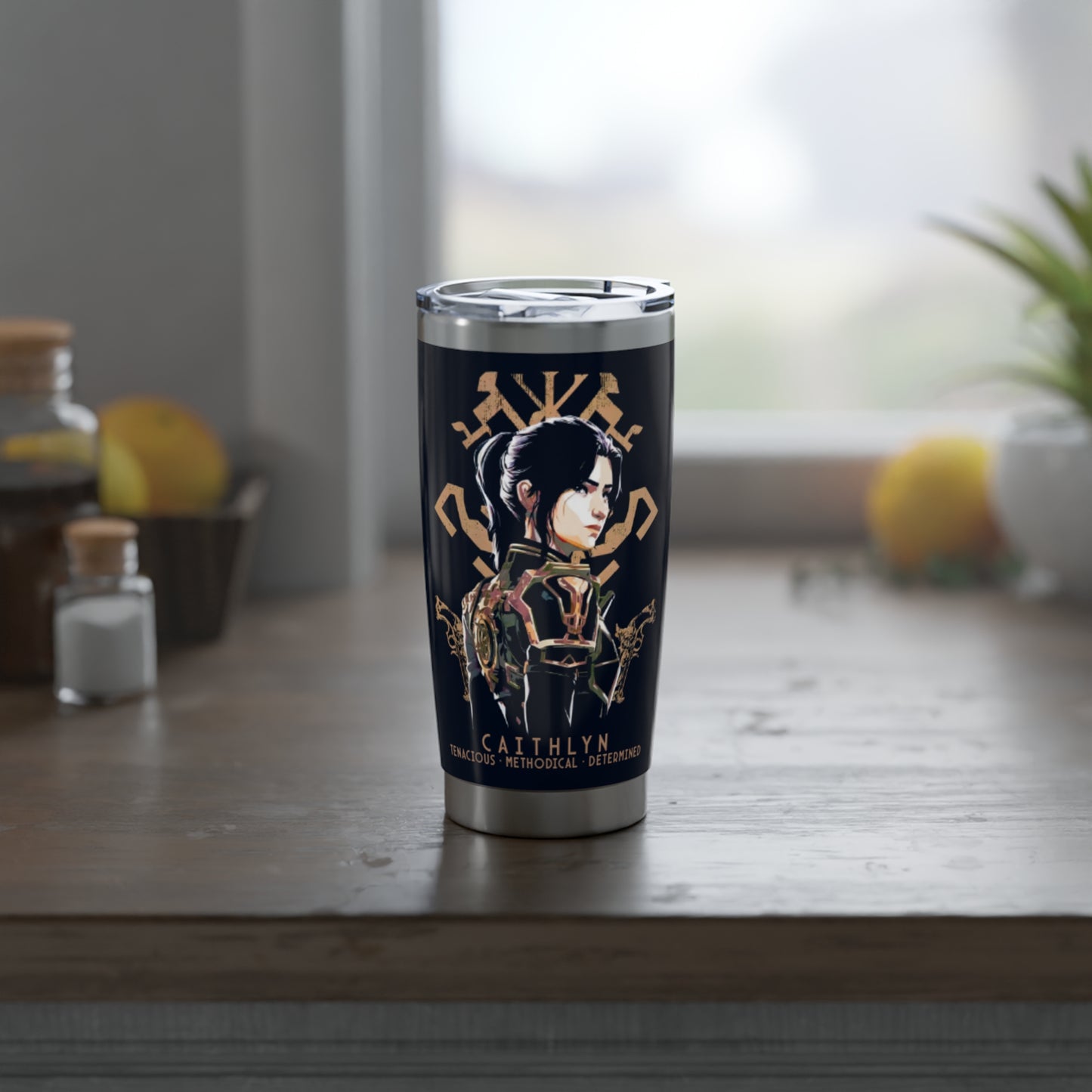 Caithlyn Kiramman from Arcane - Travel mug